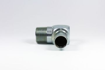 Picture of CN60- Clamp-On Hosetail 90° Close M/M NPTF x Tail