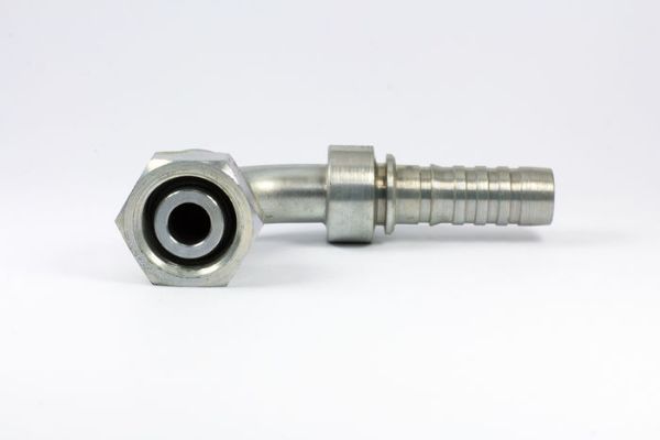 Picture of SFDKO90 - 90° Tube  Female DIN Heavy O-Ring Swivel