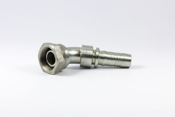 Picture of SFDKL45 - 45°Tube  Female DIN Light 24°/60° Cone Swivel