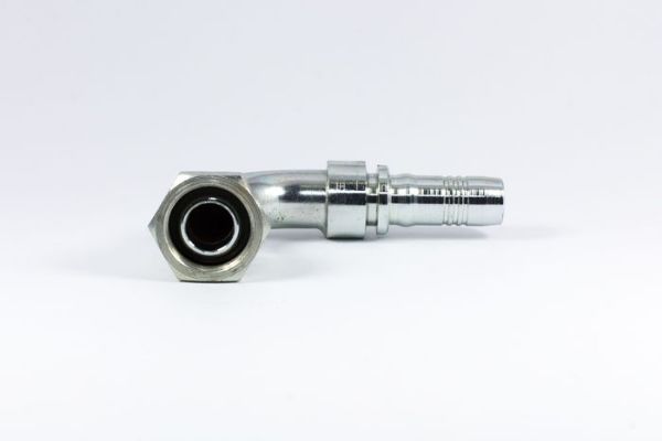 Picture of SFDKL90 - 90° Tube Female DIN Light 24°/60° Cone  Swivel