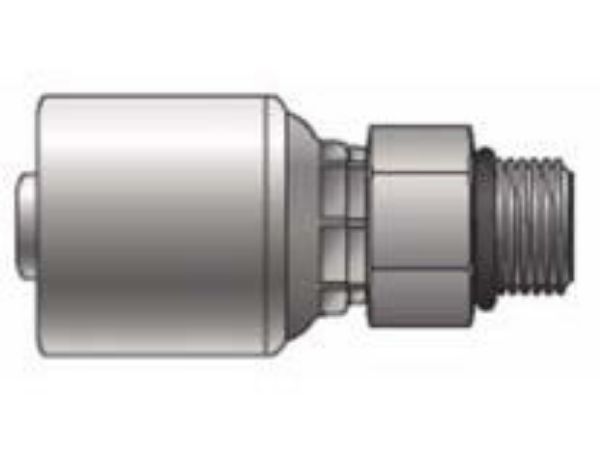 Picture of MegaCrimp - Straight male SAE O-Ring Boss