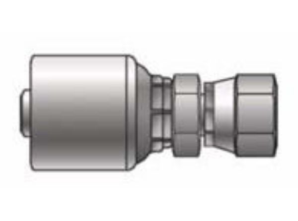 Picture of MegaCrimp - Straight Female SAE Swivel