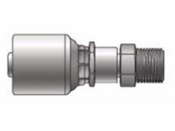 Picture of MegaCrimp - Straight Male SAE Swivel