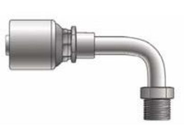 Picture of MegaCrimp - 90° Tube Male SAE Swivel