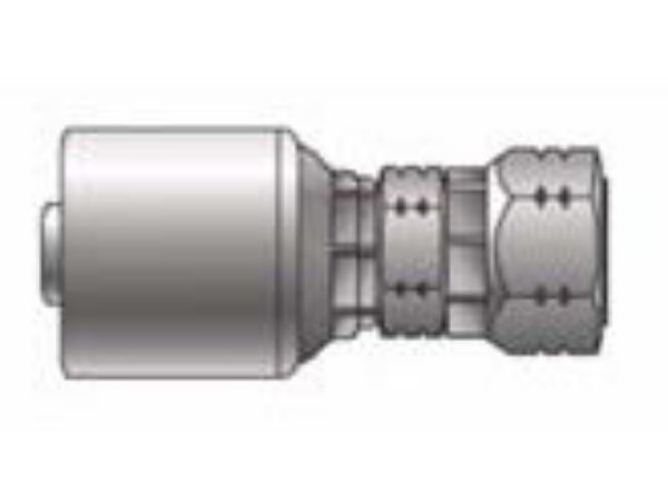 Picture of MegaCrimp - Straight Female Komatsu Metric Swivel