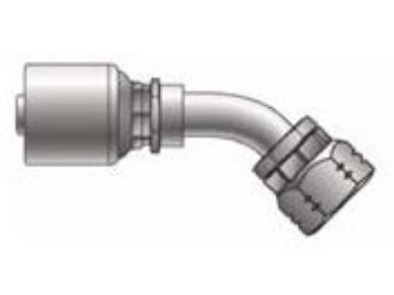 Picture of MegaCrimp - 45° Tube Female Komatsu Metric Swivel