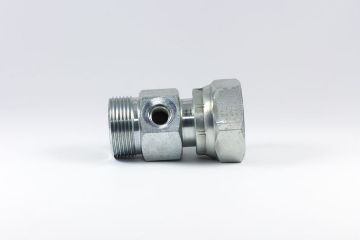 Picture of F27G-M/F ORFS x ORFS with 7/16" UNO Gauge Point