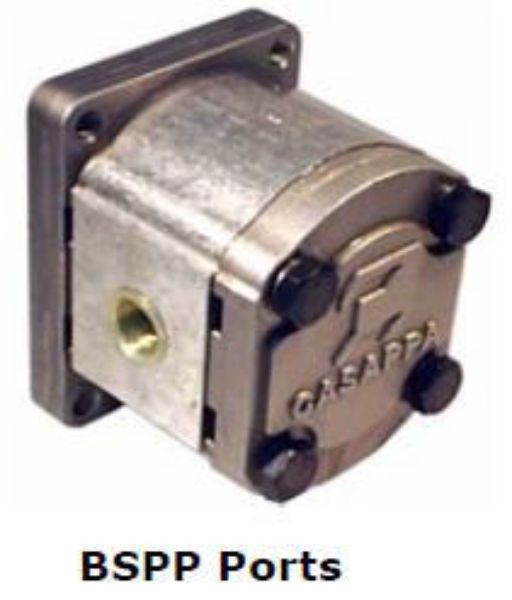 Picture of Gear Pump - Group 2 Euro Mount (Taper Shaft) with Threaded  Port