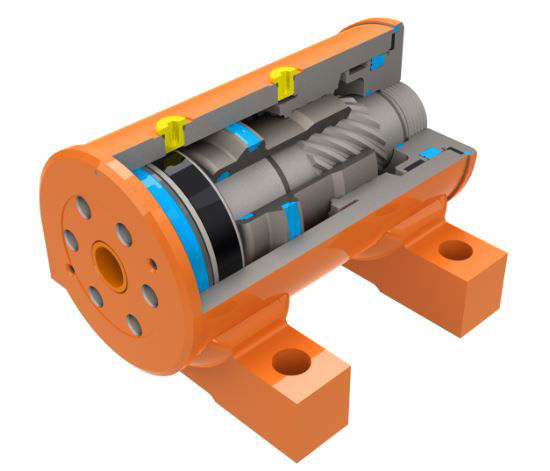 L20 - Rotary Actuator Foot Mount | Hydraulic Supplies and Industrial ...