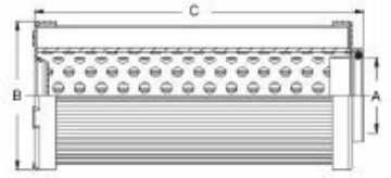 Picture of HEK85- Pressure Filter HF745 & HF760 Replacement Element