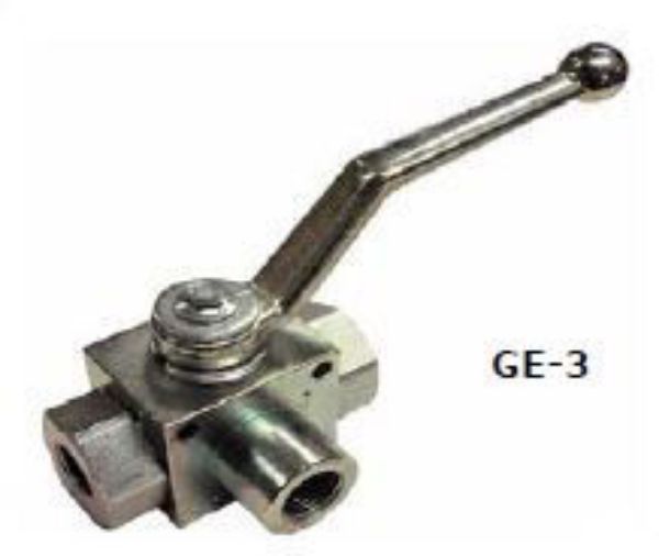 Picture of GM-3 - High Pressure 3-Way Ball Valve
