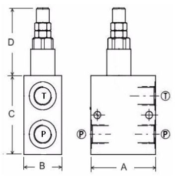 Picture of VMP/B - Relief Direct Acting Series