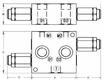 Picture of VADDL/VA - Dual Cross Line Relief with Anticav Series