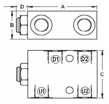 Picture of VBPSL/T - Single Pilot Operated Check Valve Series