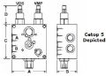 Picture of VEP/FL - High-Low Unloading Valve - CETOP Mount Series