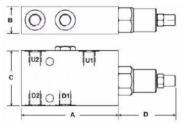 Picture of VOSL/SC - Single Counter-Balance Valve Series