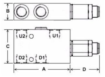 Picture of VOSL/SC/CC - Single Counter-Balance Valve Series