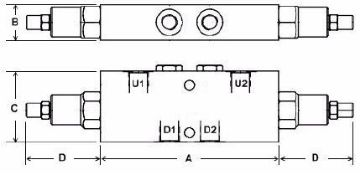 Picture of VODL/SC - Double Counter-Balance Valve Series