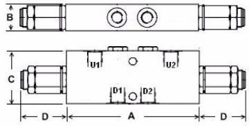 Picture of VODL/SC/CC - Double Counter-Balance Valve Series