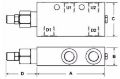 Picture of VOSL/X1116 - Single Counter-Balance Valve Series