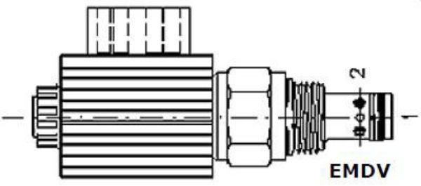 Picture of EMDV (2/2) - 2-Way 2-Position Solenoid Directional Control Valves