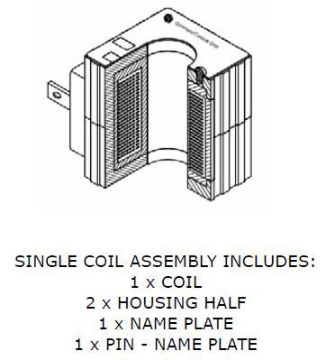 Picture of Solenoid Coil Assemblies