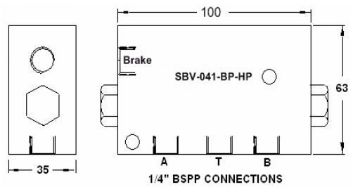 Picture of SBV - Brake Release Valve