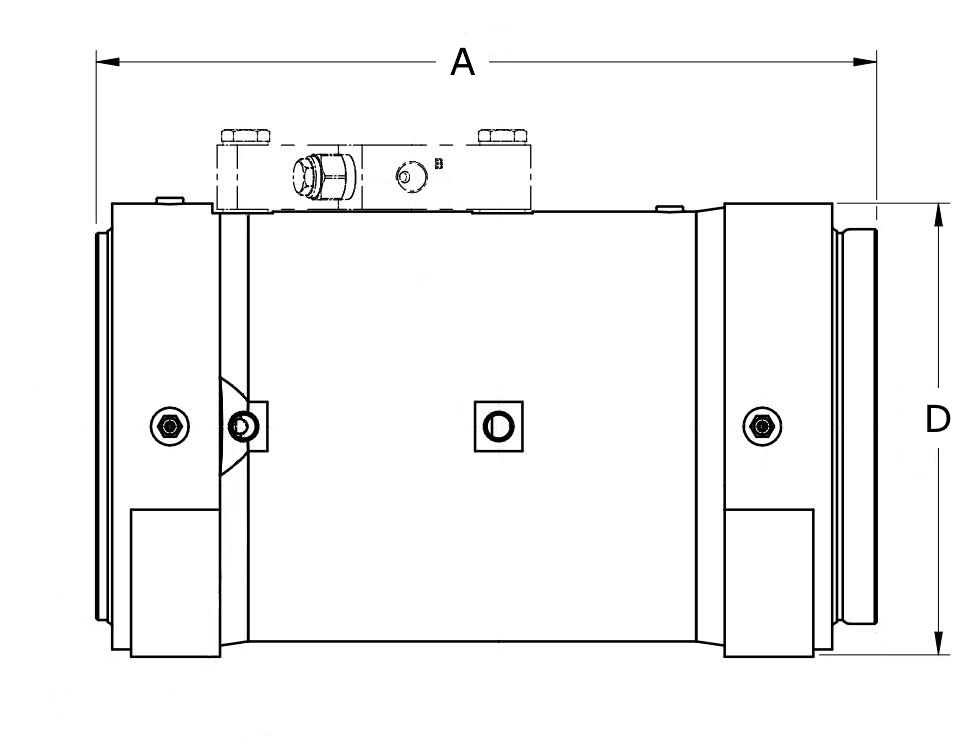 RR Series Foot Mounted Rotary Actuator | Hydraulic Supplies and ...