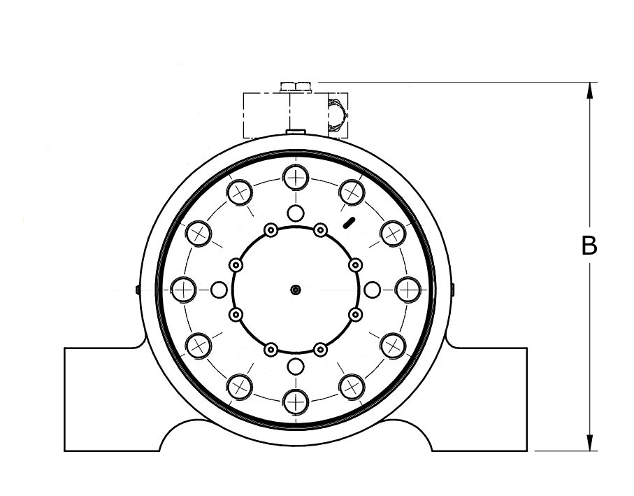 RR Series Foot Mounted Rotary Actuator | Hydraulic Supplies and ...